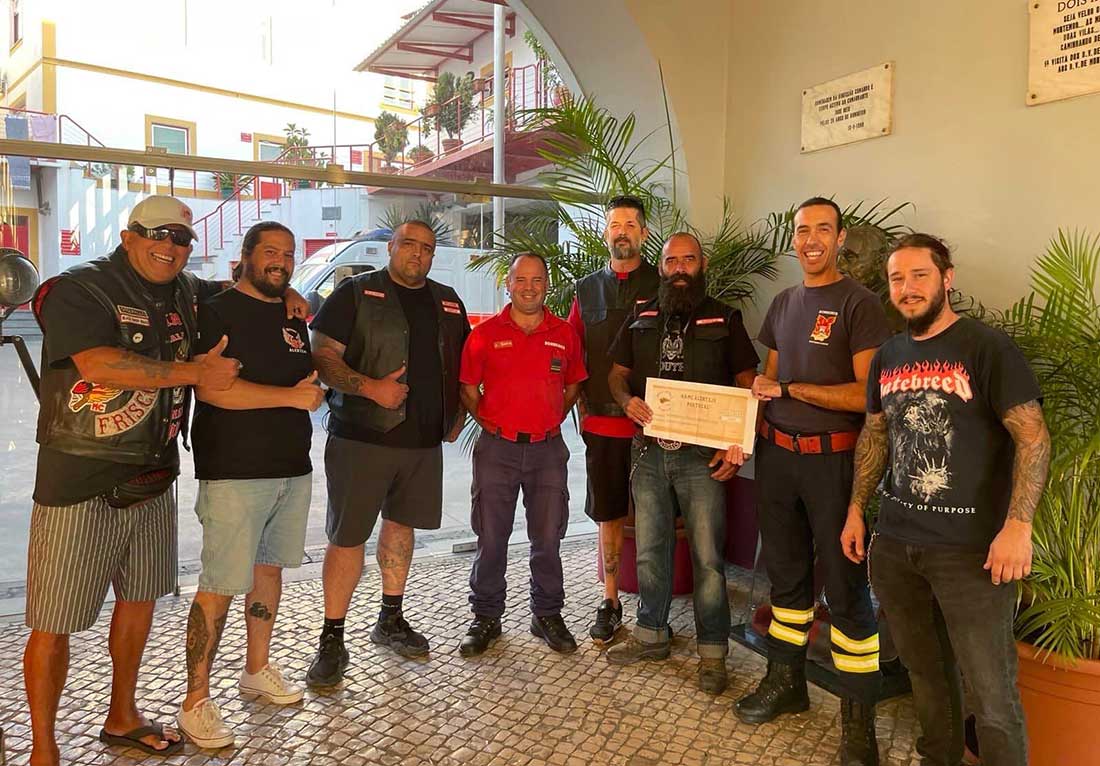 Bombeiros de Montemor o Novo HAMC Alentejo Portugal