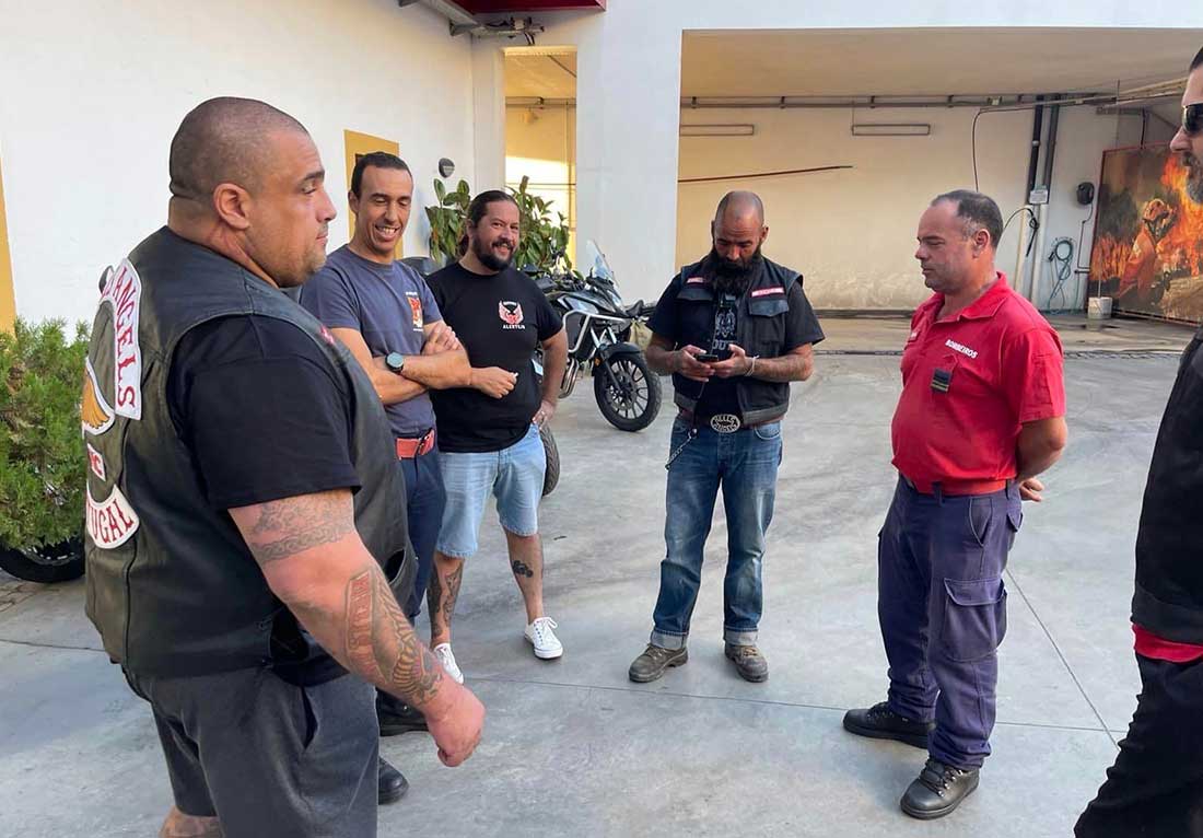 Bombeiros de Montemor o Novo HAMC Alentejo Portugal